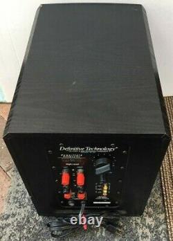 DEFINITIVE TECHNOLOGY Powerfield Subwoofer Active Crossover and Power Amplifier