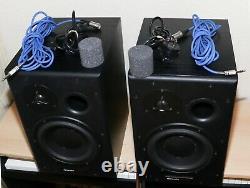 Dynaudio BM15A Powered Studio Monitors Black (2 Monitors) 110/220v