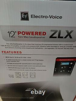 ElectroVoice ZLX-12P Powered Loudspeaker 12in. 1000W Black