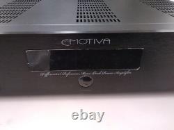 Emotiva Xpa-1L Power Class One And Ab Active Mono Amplifier Black