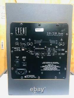 Event 20/20 bas Amplified Studio Monitor, Powered Speaker PARTS ONLY READ