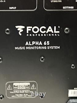 Focal Alpha 65 6.5 Active Powered Studio Monitor Speaker