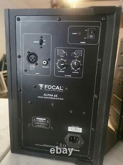 Focal Alpha 80 Powered Monitor Speakers With Wall Brackets