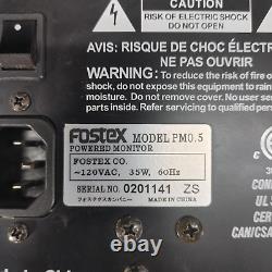 Fostex PM0.5 Powered Monitor speakers