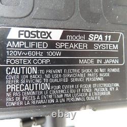 Fostex SPA11 100W Powered Active Amplified Speaker Studio Monitor