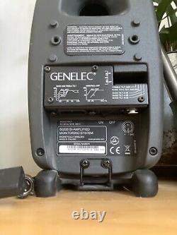 GENELEC 8020B Active Nearfield Monitor (Black) Powered Speaker Boxed VGC