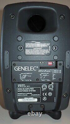GENELEC 8030A Powered Bi-Amplified Active Studio Monitor Speakers (set of 2)