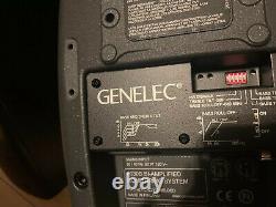 Genelec 8030B Monitor Speaker Pair with Power Cable