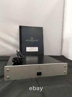 Goldmund Model Number MM Sr Power Amplifier With Manual Active