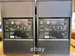 H K Audio Elements 4 E835 line arrays, 2 E110 powered subs covers, leads 2400w