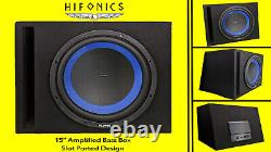 HIFONICS 15 38CM Car Truck Active Amplified Boom Bass box Audio Subwoofer Heavy