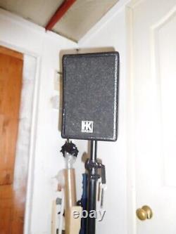 HK Audio Lucas XT PA System Active Powered Cases Stands Cables Karaoke Vocalist