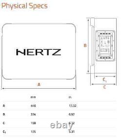 Hertz Cento CBA 250 10 Compact Powered Active Built in Amp Sub Enclosure 500 W