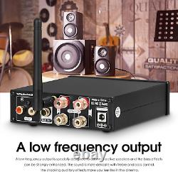 Hi-Fi 320W Bluetooth 5.0 Power Amplifier Stereo Active Subwoofer Amp 2.1 Channel