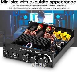 Hi-Fi 320W Bluetooth 5.0 Power Amplifier Stereo Active Subwoofer Amp 2.1 Channel