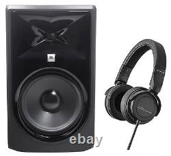 JBL 308P MkII 8 Powered Studio Monitor + Beyerdynamic DT 240 Pro Headphones