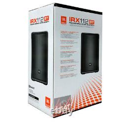 JBL IRX-112BT 12-inch Compact Portable Powered Speaker with Bluetooth BT 5.0
