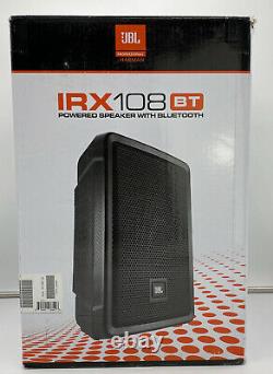 JBL IRX108BT 8 1000 Watt Powered Active DJ Portable PA Speaker with Bluetooth