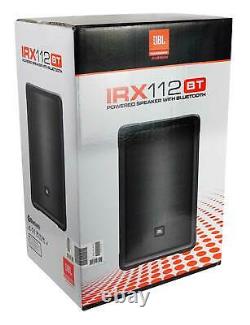 JBL IRX112BT 12 1300 Watt Powered Active DJ Portable PA Speaker with Bluetooth