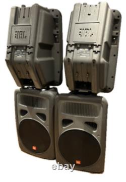 JBL PA SOUND SYSTEM EON includes 2x Power 15 2x Power Subs and 2x EON covers