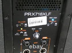 JBL PRX718XLF 18 Subwoofer, Power Cord Included