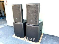 Jbl Prx815w & Prx818xlfw Powered Speaker Package