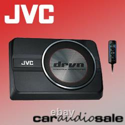 Jvc Cw-dra8 20cm 8inch 250w Compact Powered Subwoofer With Built In Amplifier