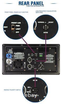 KLA181A Power Module Subwoofer Continuous Class D Active Power Amplifier 1000W