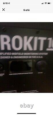 KRK ROKIT 10-3 G4 10 Class D Powered Studio Monitor Speaker RP10-3-G4 RP103G4