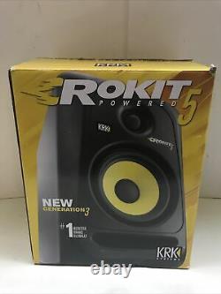KRK ROKIT 5 G3 RP5G3-MAClassic 5 Active Powered Bi-Amped Studio Monitor Speaker