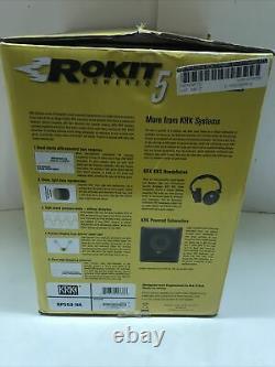 KRK ROKIT 5 G3 RP5G3-MAClassic 5 Active Powered Bi-Amped Studio Monitor Speaker