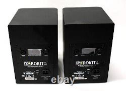 KRK Rokit Powered 5 Studio Monitors Speakers (Pair) Black