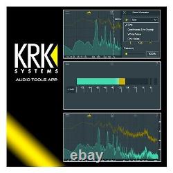 KRK Rokit RP5G4 5 Powered Studio Monitor Speakers w Professional Condenser Mic