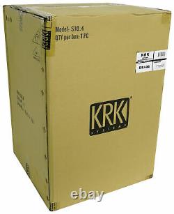 KRK S10.4 10 Powered Studio Subwoofer Generation 4 S10 Sub Class D