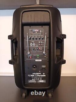 Kam RZ15A V3 Portable Battery Powered PA Speaker + Microphones EX DEMO RRP £279