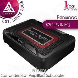 Kenwood KSC-PSW7EQ Powered Enclosure UnderSeat Amplified Subwoofer? 160W? Class D