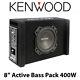 Kenwood Pa-w801b 8 Active Oversized Subwoofer In Ported Enclosure 400w Power