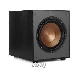 Klipsch R-100SW 10 Active Subwoofer Sub Cinema Hifi Black R100SW BRAND NEW