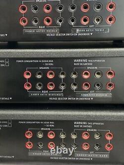LINN Aktiv Tri-amp System. 3 x LK100 Amps for Kaber / Keilidh Speakers. Active