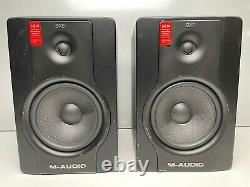 M-Audio BX8 D2 Studio Powered Monitor Speakers (Pair) Black