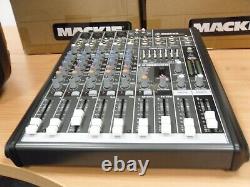 MACKIE PA system SRM450 V1 POWERED SPEAKERS inc PRO FX8 Mixer