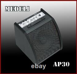 MEDELI AP30 Powered Drum Monitor Keyboard Speaker Practice Amp 30W amplifier