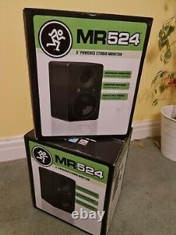 Mackie MR524 5 100W Active Powered Studio Monitor Speaker Pair