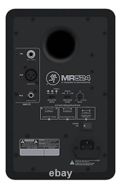 Mackie MR524 5 Powered Active Professional Studio Monitor Speaker 50W