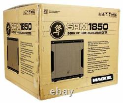 Mackie SRM1850 1600 Watt 18 Powered Subwoofer Sub For Church Sound Systems