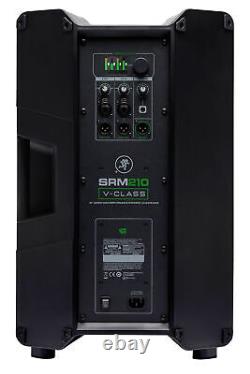 Mackie SRM210 V-Class 10 2000 Watt Powered Active PA DJ Speaker withBluetooth