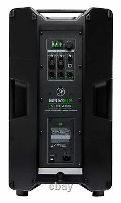 Mackie SRM212 V-Class 12 2000 Watt Powered Active PA DJ Speaker withBluetooth