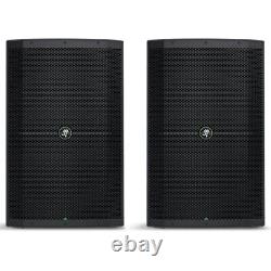 Mackie Thump215XT 15 1400W Powered Loudspeaker PAIR with Stands and Cables