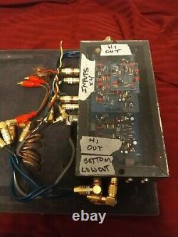 McIntosh MCC446 Power Amplifier Super Rare unit and unknown active crossover