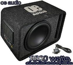 Mega Power 1800W 12 Amplified Active Subwoofer Sub Amp bass box